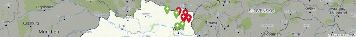 Map view for Pharmacies emergency services nearby Falkenstein (Mistelbach, Niederösterreich)